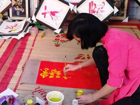 Phố ông đồ tài hoa ở Sài Gòn